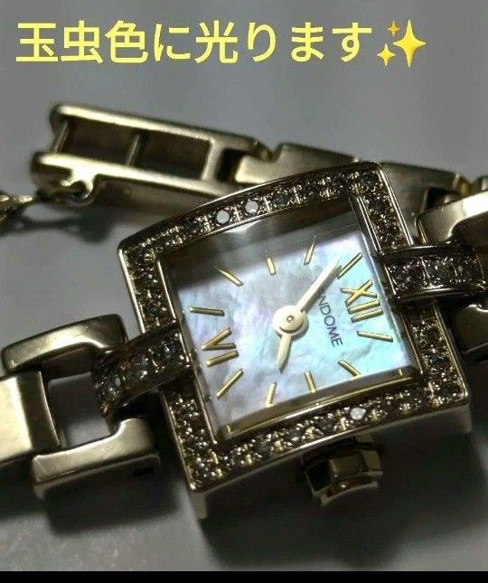美品/定価88000円】 ヴァンドーム青山 ブレスレット ウォッチ 美品/定価88000円】 ヴァンドーム青山 ブレスレット ウォッチ