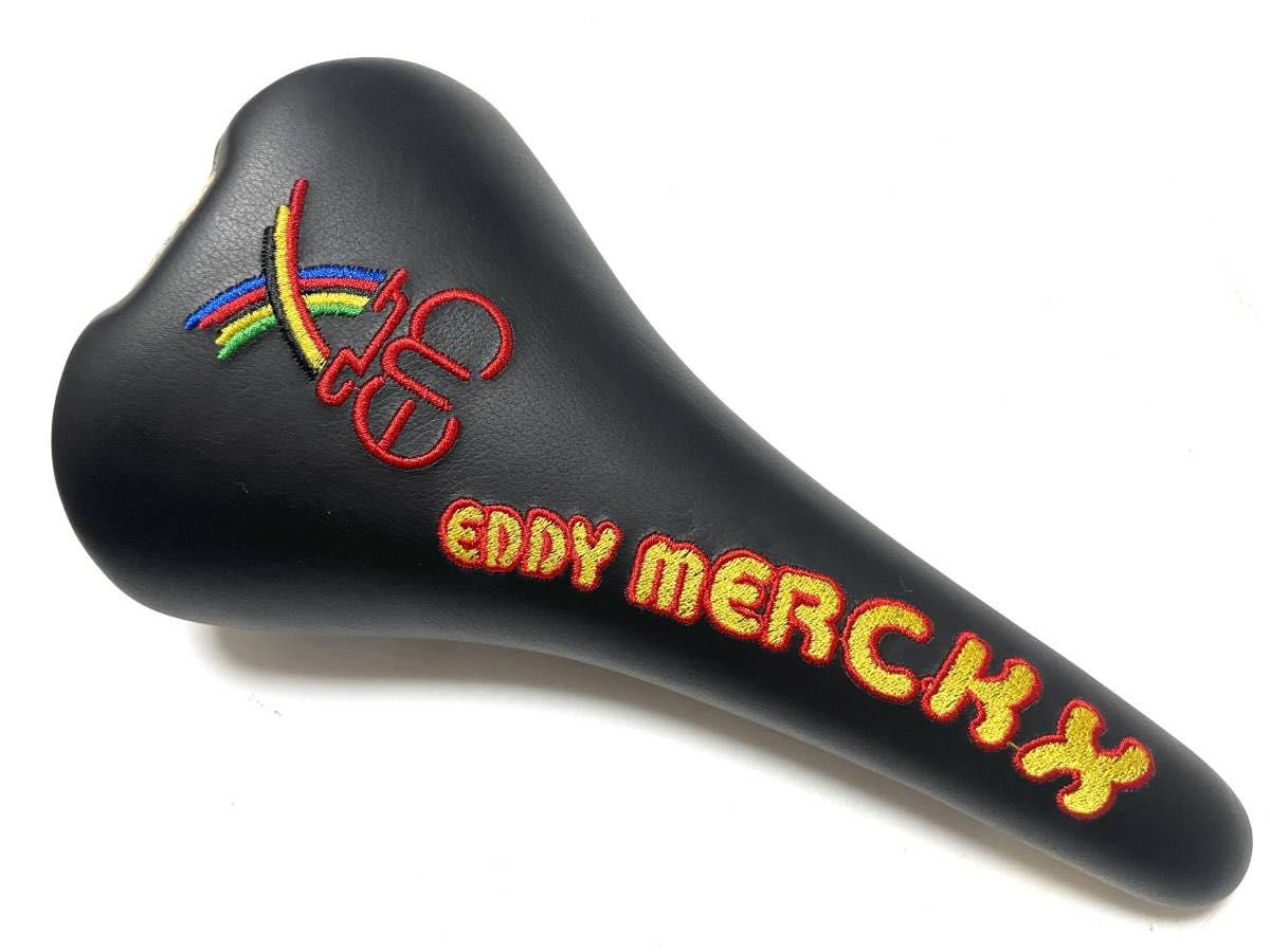 極稀少新品 Selle ITALIA MAX Flite EDDY MERCKX刺繍 サドル 極稀少新品 Selle ITALIA MAX Flite EDDY MERCKX刺繍 サドル