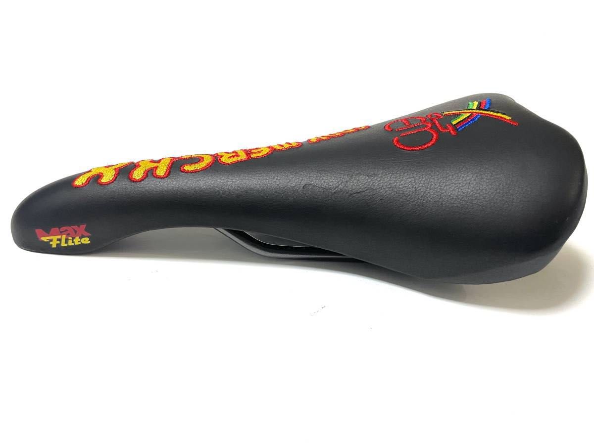 極稀少新品 Selle ITALIA MAX Flite EDDY MERCKX刺繍 サドル 極稀少新品 Selle ITALIA MAX Flite EDDY MERCKX刺繍 サドル