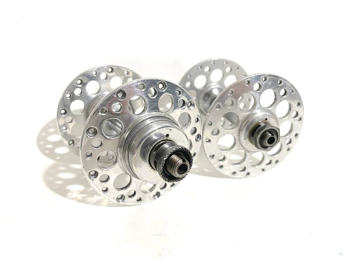 CAMPAGNOLO GS 36h ハブF&R アンモナイト刻印 WAY ASSAUTO CAMPAGNOLO GS 36h ハブF&R アンモナイト刻印 WAY ASSAUTO