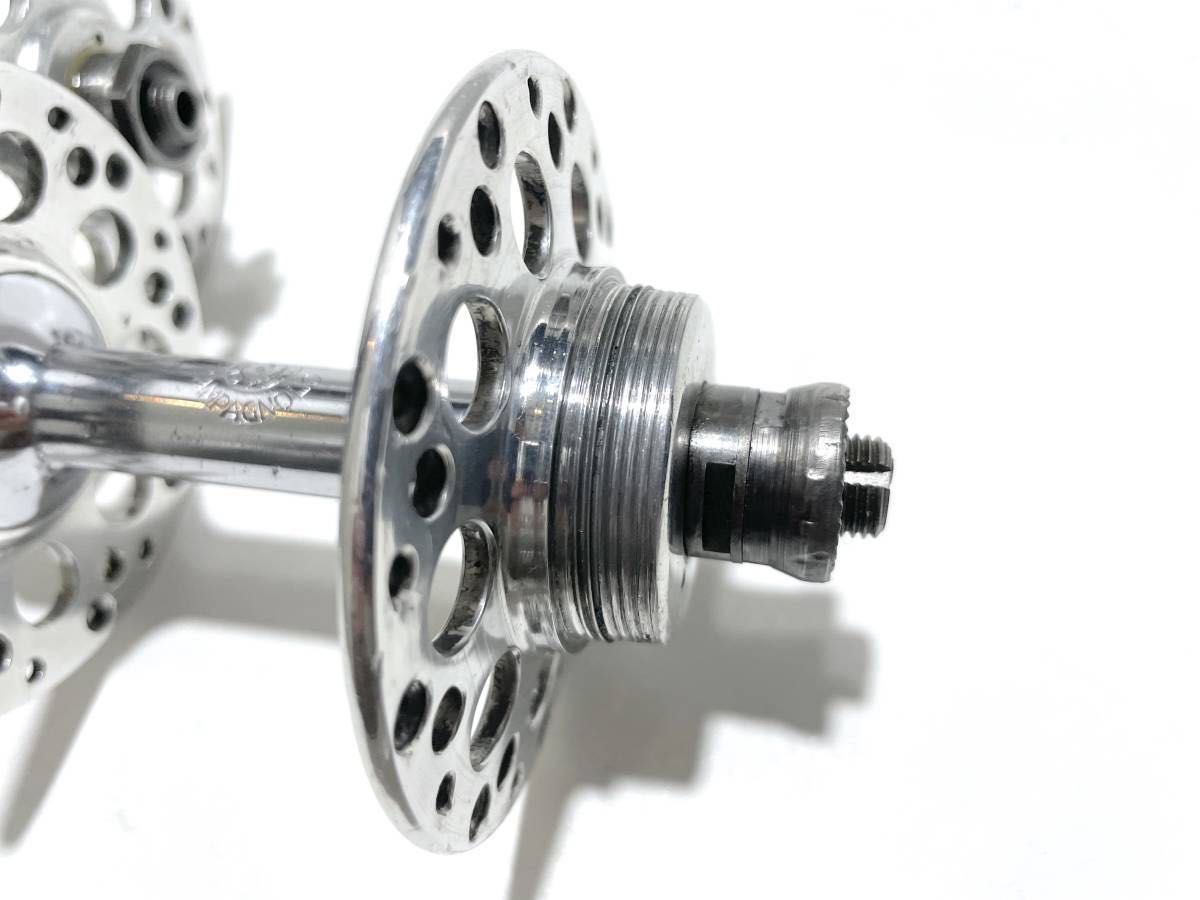 CAMPAGNOLO GS 36h ハブF&R アンモナイト刻印 WAY ASSAUTO CAMPAGNOLO GS 36h ハブF&R アンモナイト刻印 WAY ASSAUTO