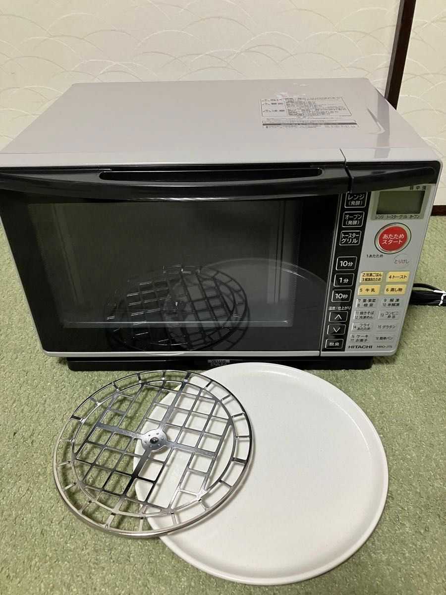 送料込 美品 18 L/オーブンレンジ 日立 ワイドPAM MRO-JT5 2012 送料込 美品 18 L/オーブンレンジ 日立 ワイドPAM MRO-JT5 2012