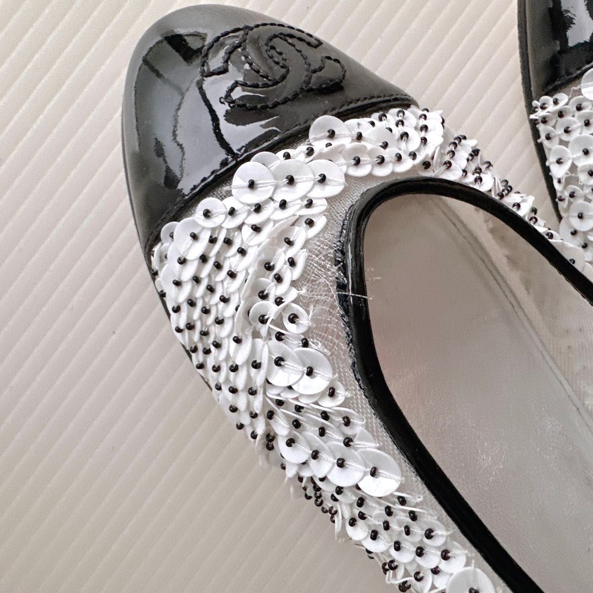 CHANEL シャネル バレエシューズ バレリーナ ミュール パンプス CHANEL シャネル バレエシューズ バレリーナ ミュール パンプス