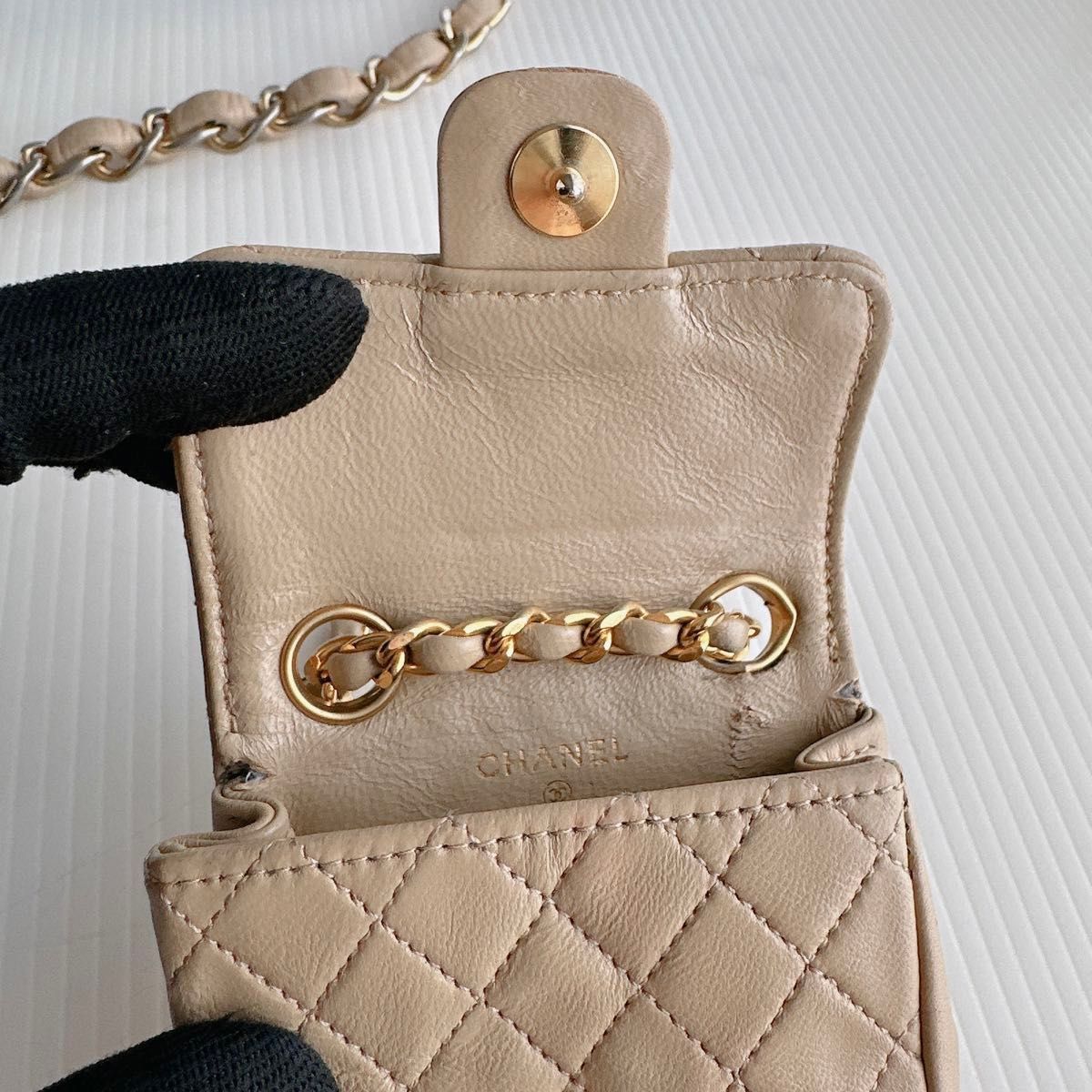 CHANEL シャネル ミニマトラッセ ウエストポーチ ミニボディ CHANEL シャネル ミニマトラッセ ウエストポーチ ミニボディ
