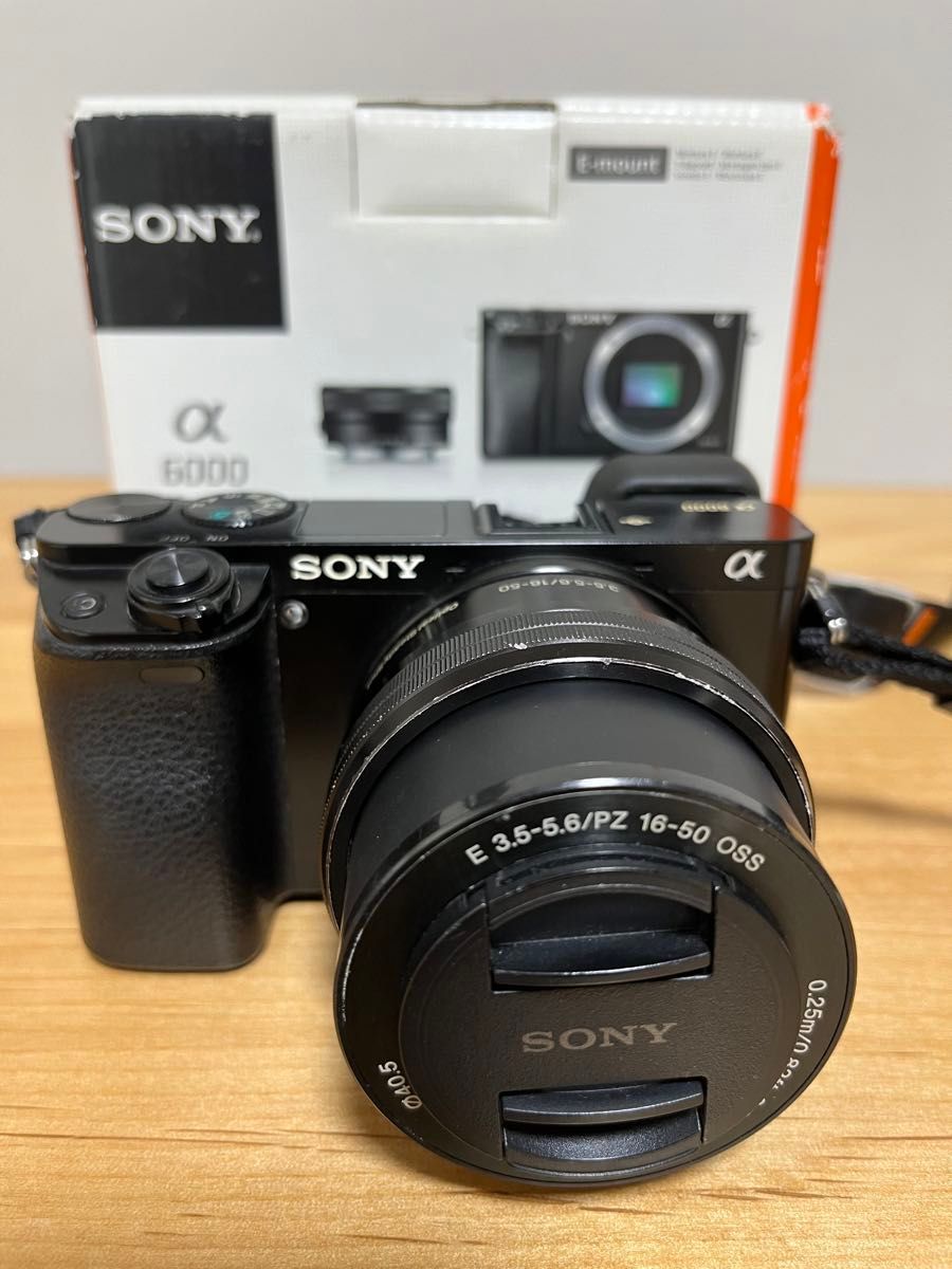 ミラーレスカメラ SONY α6000 ILCE-6000L 箱付き ジャンク品 ミラーレスカメラ SONY α6000 ILCE-6000L 箱付き ジャンク品
