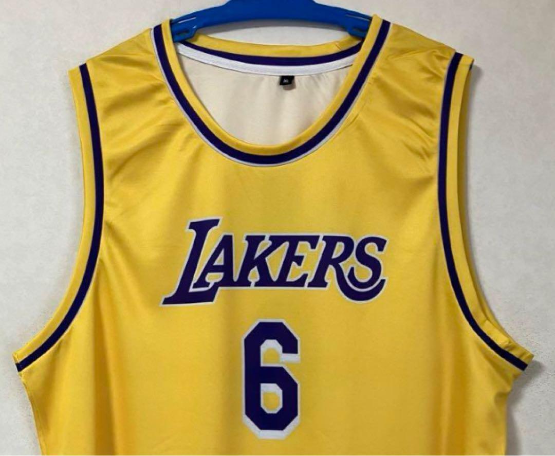 未使用品 NBA JAMES #6 レブロン・ジェームズ LAKERS 未使用品 NBA JAMES #6 レブロン・ジェームズ LAKERS