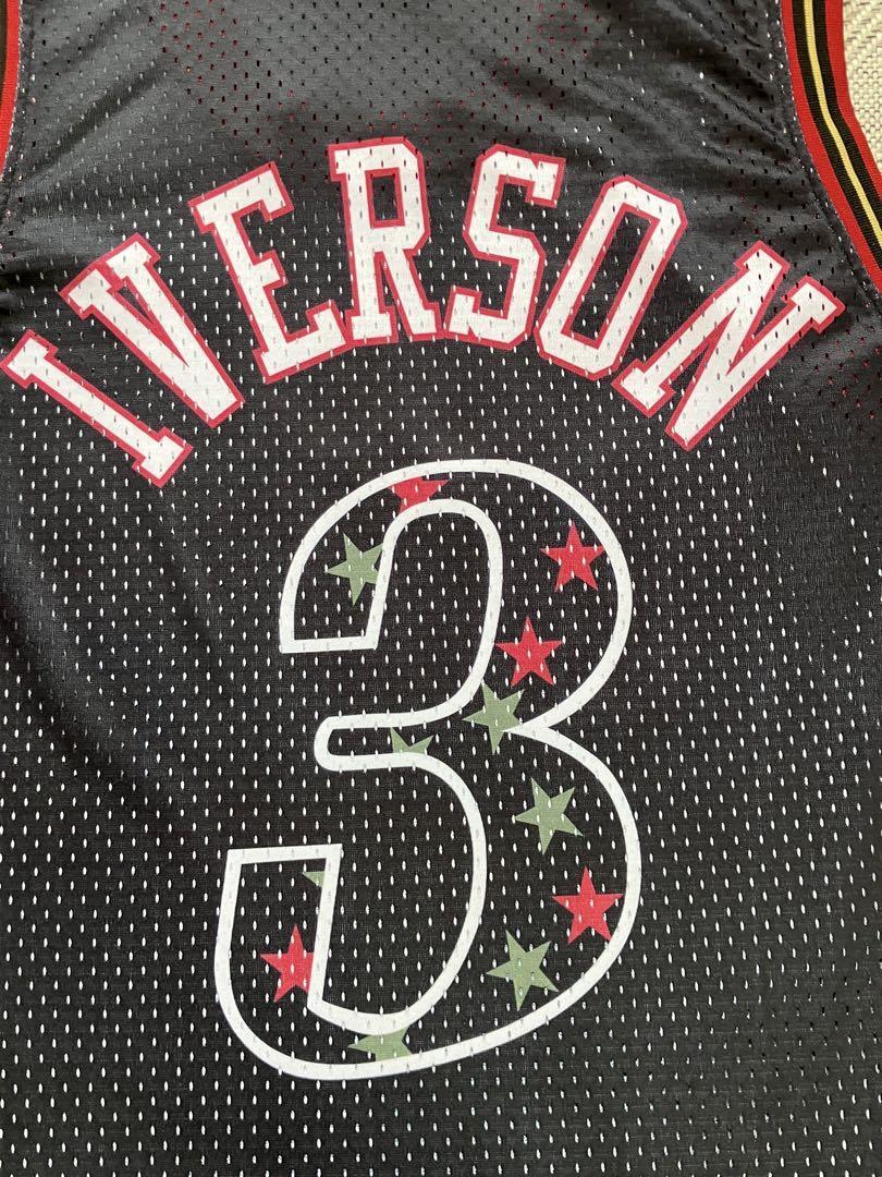 未使用品】 NBA IVERSON #3 アレン・アイバーソン 76ers SIXERS 未使用品】 NBA IVERSON #3 アレン・アイバーソン 76ers SIXERS