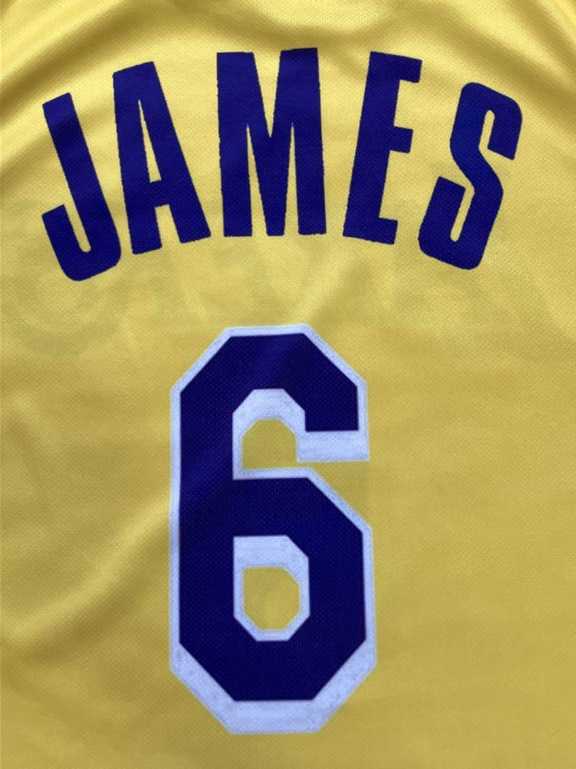 未使用品 NBA JAMES #6 レブロン・ジェームズ LAKERS 未使用品 NBA JAMES #6 レブロン・ジェームズ LAKERS