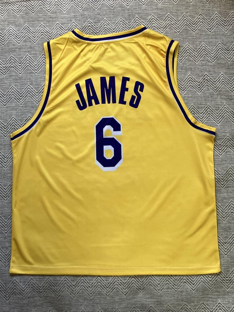 未使用品 NBA JAMES #6 レブロン・ジェームズ LAKERS 未使用品 NBA JAMES #6 レブロン・ジェームズ LAKERS