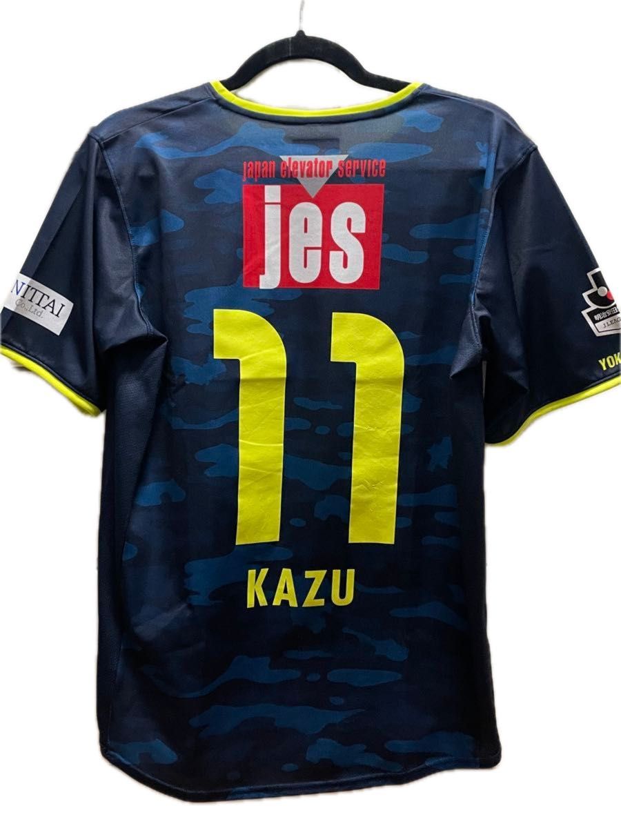 横浜FC 2015年 3rdユニフォーム カズ(三浦知良)#11 横浜FC 2015年 3rdユニフォーム カズ(三浦知良)#11