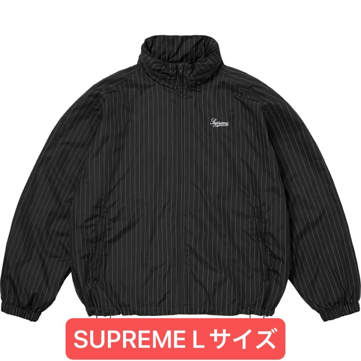 即日発送 Supreme Reflective Pinstripe Track Jacket Lサイズ 即日発送 Supreme Reflective Pinstripe Track Jacket Lサイズ