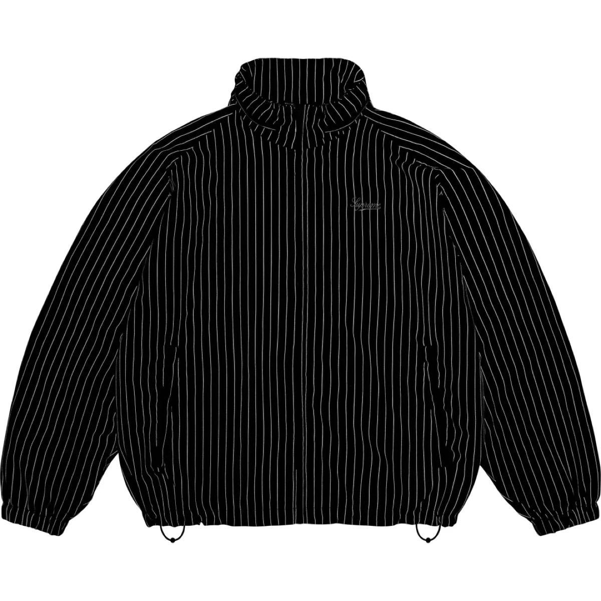 即日発送 Supreme Reflective Pinstripe Track Jacket Lサイズ 即日発送 Supreme Reflective Pinstripe Track Jacket Lサイズ