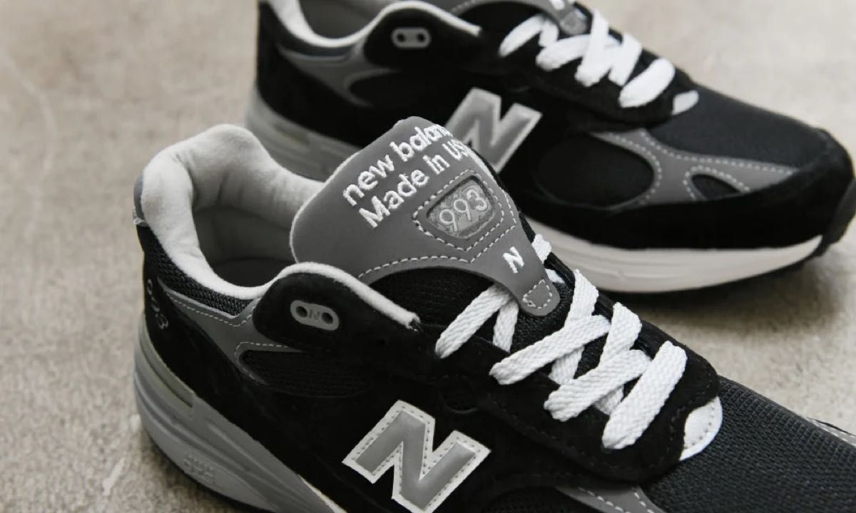 18周年記念 再販当選品 New Balance Made in USA 993 ブラック 18周年記念 再販当選品 New Balance Made in USA 993 ブラック
