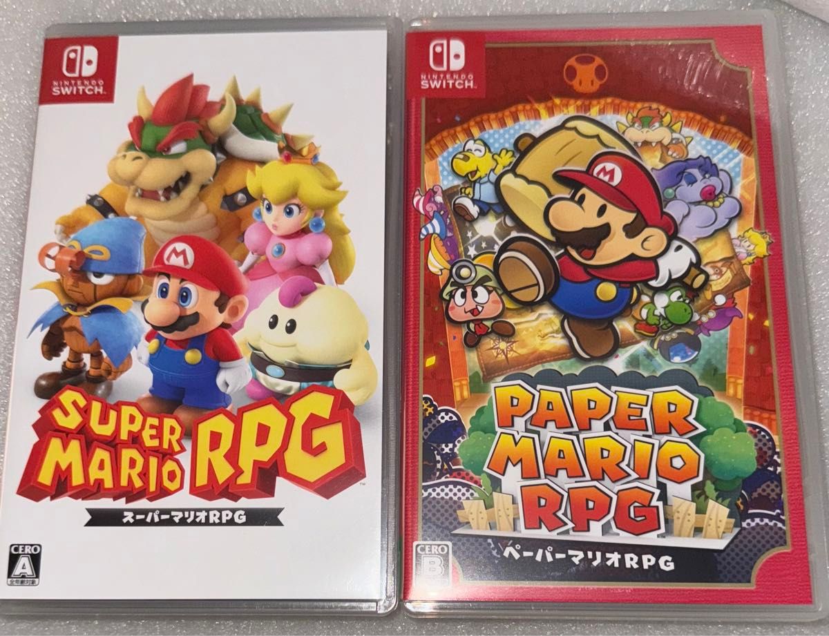 スーパーマリオRPG & ペーパーマリオRPG セット Nintendo Switch スーパーマリオRPG & ペーパーマリオRPG セット Nintendo Switch