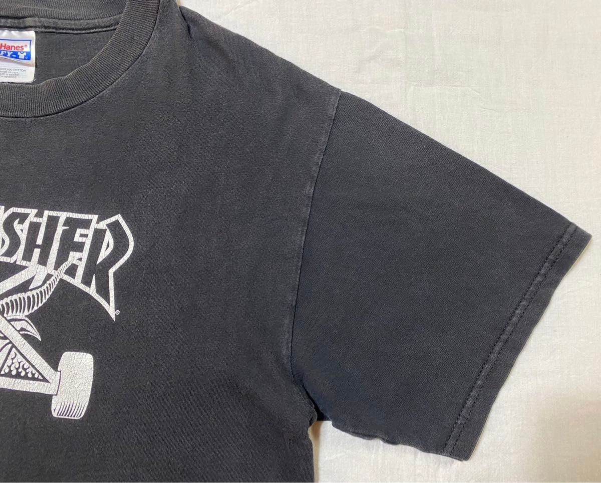 THRASHER スラッシャー 90s 90年代 Hanes ヘインズ 2枚タグ THRASHER スラッシャー 90s 90年代 Hanes ヘインズ 2枚タグ