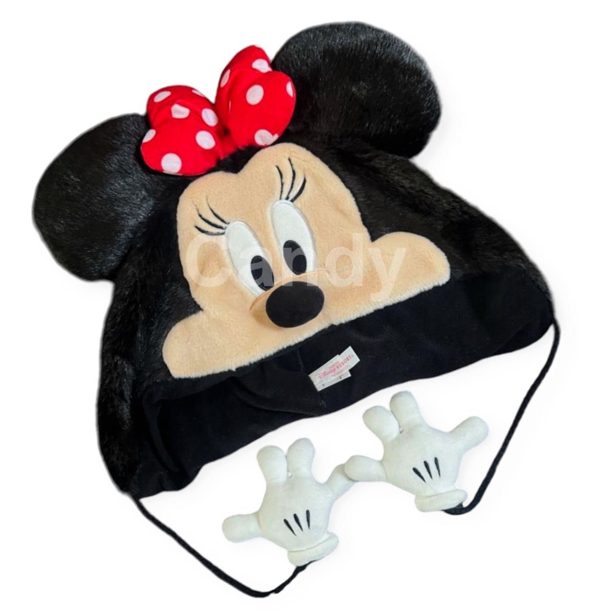 ディズニー ミニーちゃん ファンキャップ 未使用 タグ付き ディズニー ミニーちゃん ファンキャップ 未使用 タグ付き