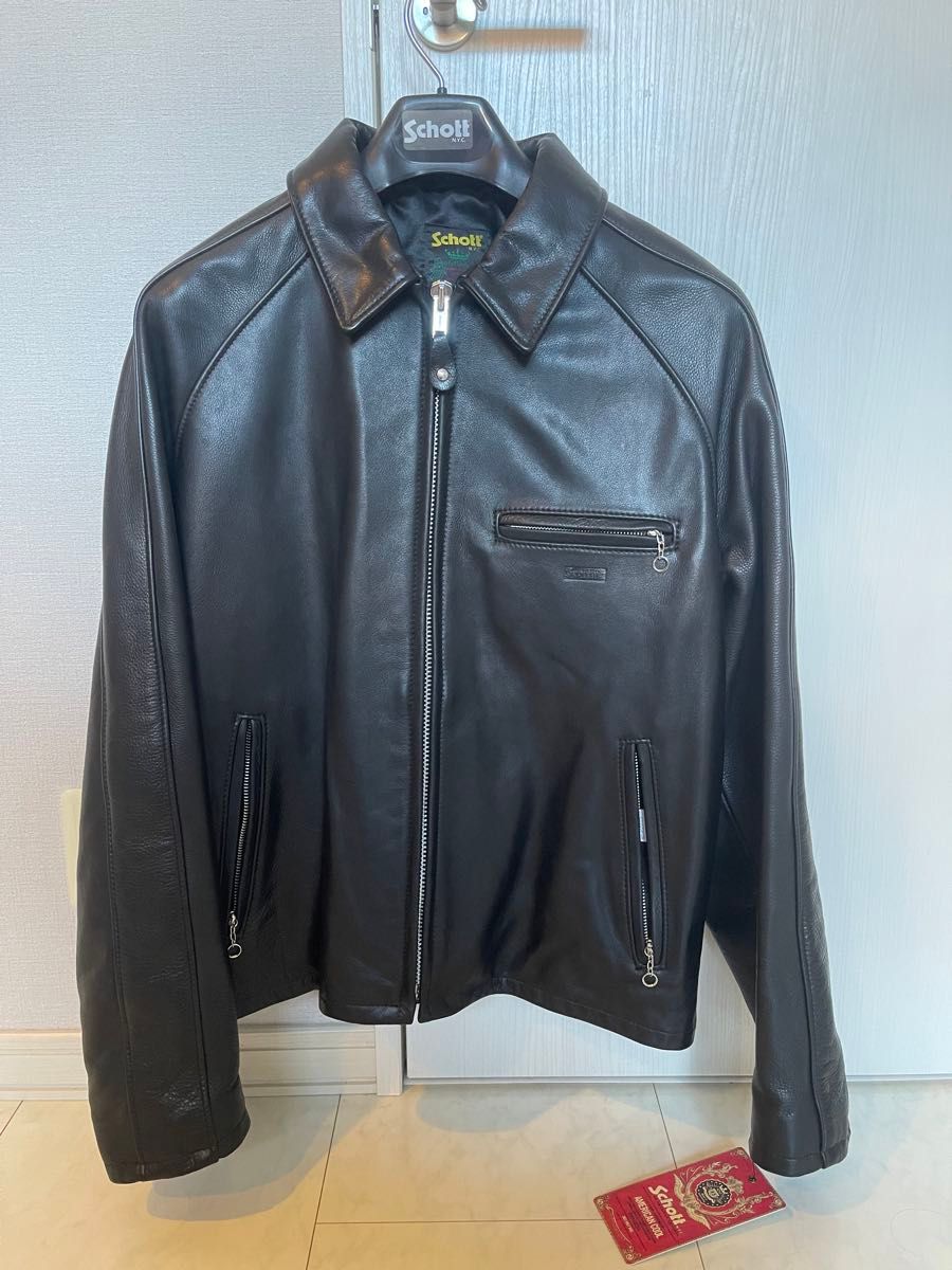 Supreme Schott Leather Racer Jacket|Yahoo!フリマ(旧PayPay Supreme Schott Leather Racer Jacket|Yahoo!フリマ(旧PayPay