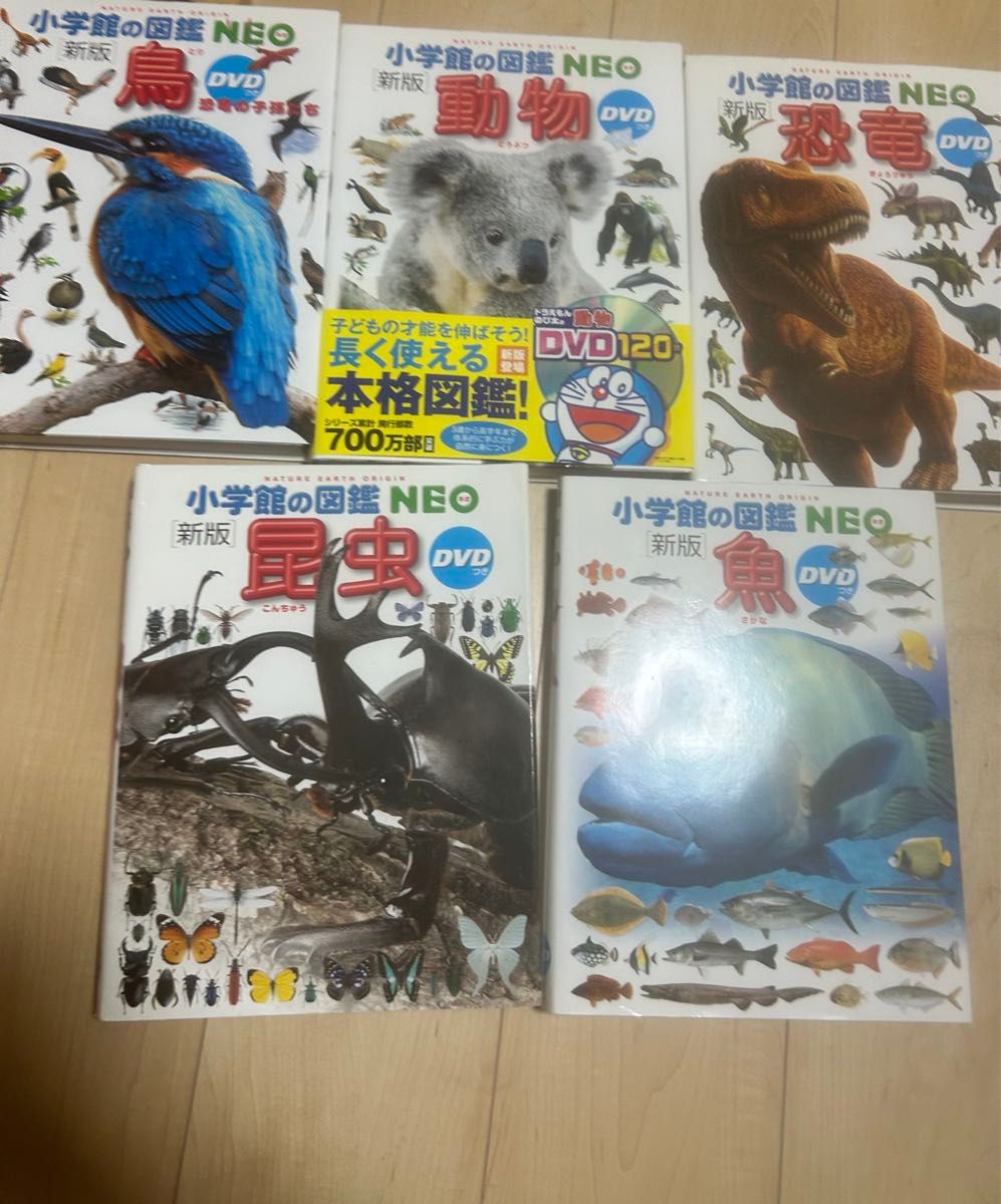 小学館の図鑑NEO 昆虫 魚 鳥 動物 恐竜 5冊セット|Yahoo!フリマ 小学館の図鑑NEO 昆虫 魚 鳥 動物 恐竜 5冊セット|Yahoo!フリマ