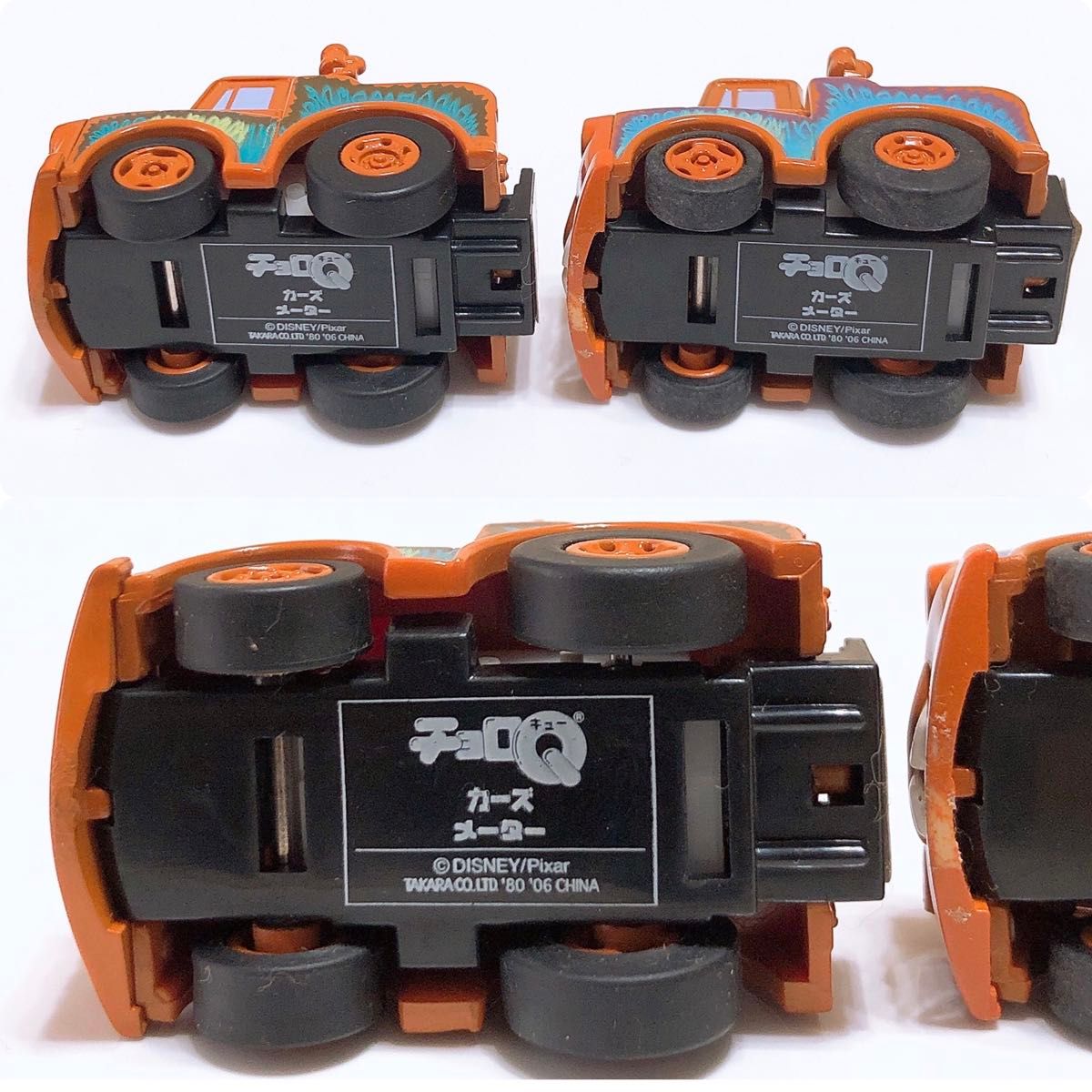 チョロQ カーズ メーター スローエンジン 口閉じ 口開け 2点 チョロQ カーズ メーター スローエンジン 口閉じ 口開け 2点