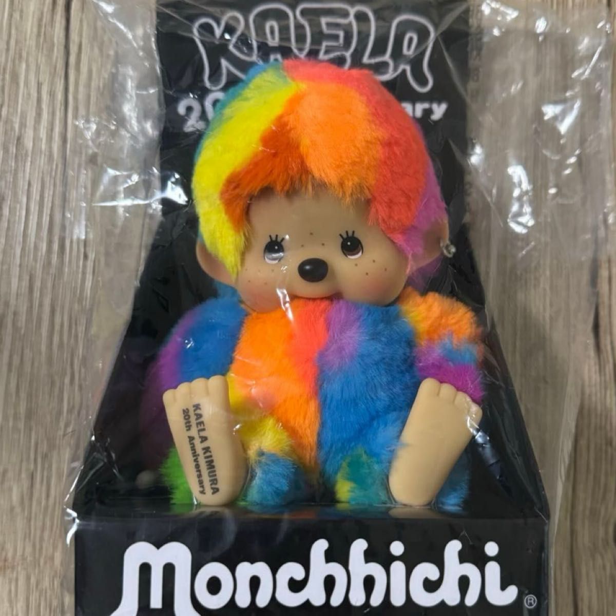 木村カエラ×モンチッチ カエチッチ カラフルレインボー Sサイズ 木村カエラ×モンチッチ カエチッチ カラフルレインボー Sサイズ