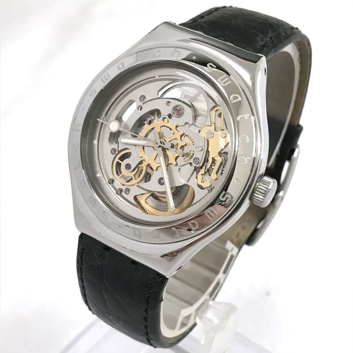 swatch IRONY スウォッチ 自動巻き スケルトン 腕時計 swatch IRONY スウォッチ 自動巻き スケルトン 腕時計