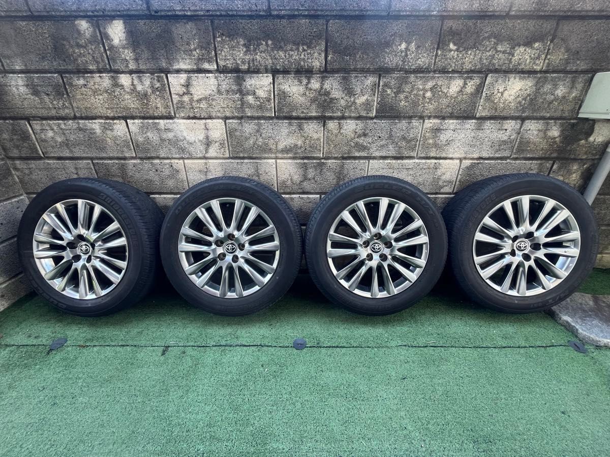 TOYOTA トヨタ ハリアー60系プレミアム 純正中古ホイール 4本7 TOYOTA トヨタ ハリアー60系プレミアム 純正中古ホイール 4本7