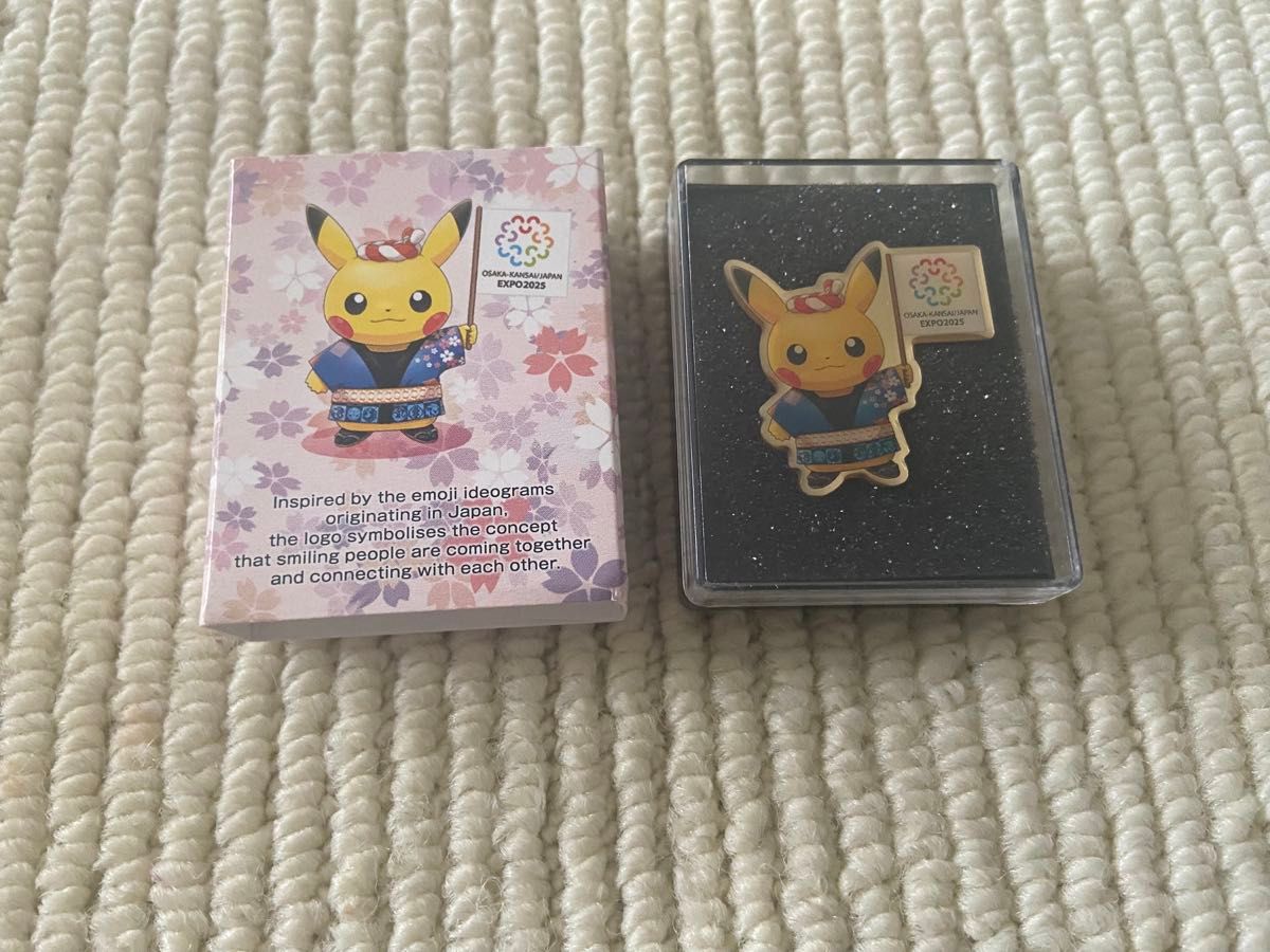 新品未使用】大阪万博 EXPO ピカチュウ ピンバッチ ピンバッジ 新品未使用】大阪万博 EXPO ピカチュウ ピンバッチ ピンバッジ