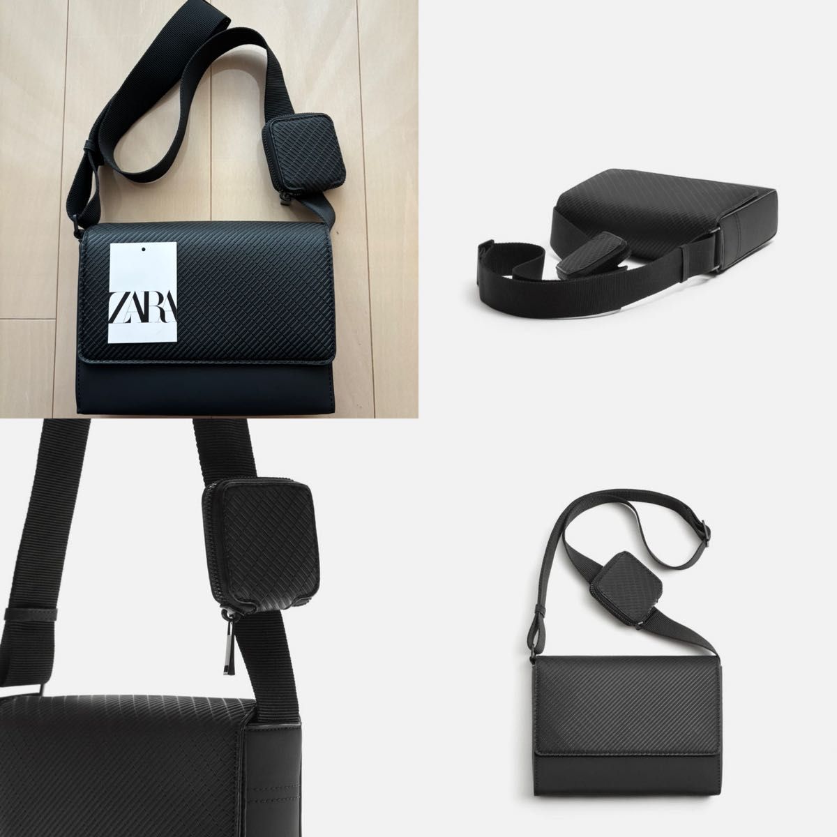 ZARA】クロスボディバッグ ブラック|Yahoo!フリマ(旧PayPay ZARA】クロスボディバッグ ブラック|Yahoo!フリマ(旧PayPay
