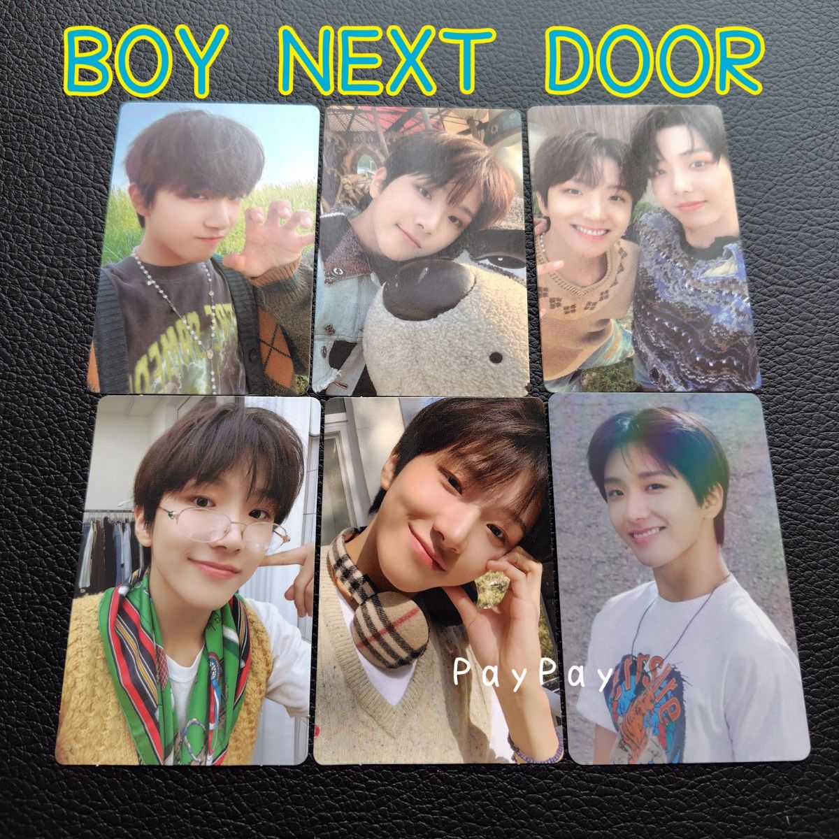BOY NEXT DOOR ウナク トレカ WHO WHY ボネクド ボイネク BOY NEXT DOOR ウナク トレカ WHO WHY ボネクド ボイネク