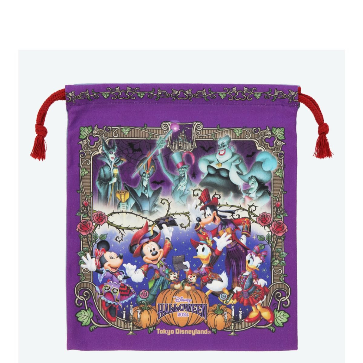るいーじ ディズニー ハロウィン 巾着 2024(ディズニーハロウィン2024