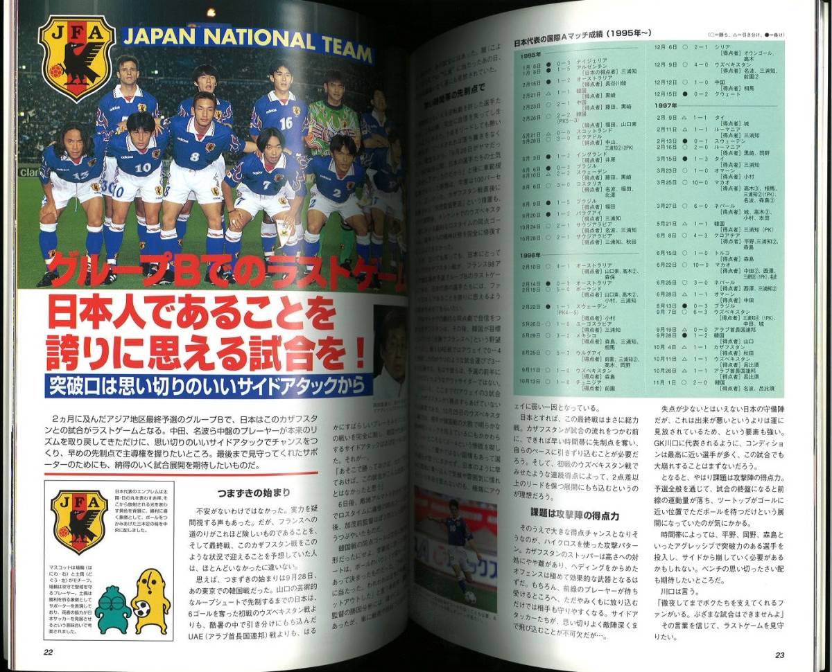 注目ショップ 1986年メキシコ大会 W杯アジア最終予選 パンフレット チケット半券 サッカー Alrc Asia