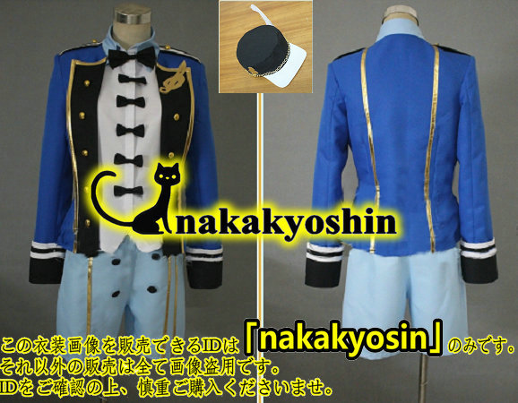 nakakyoshin●頭飾り付き★プリティーリズム・レインボーライブ 福原あん 制服●コスプレ衣装