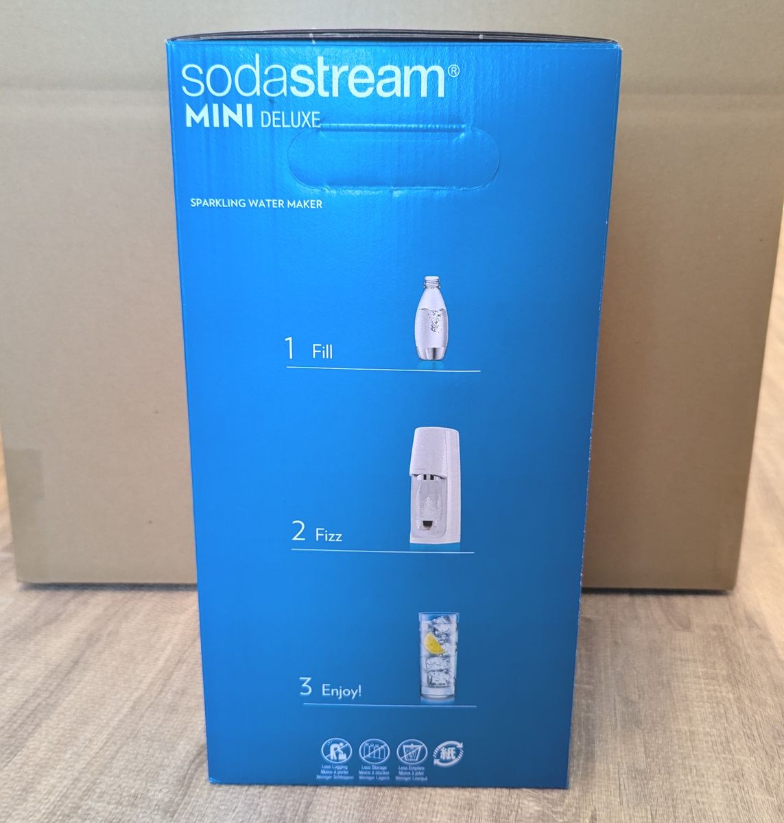 新品・未使用】 ソーダストリーム ミニ デラックス 白 ホワイト 新品・未使用】 ソーダストリーム ミニ デラックス 白 ホワイト