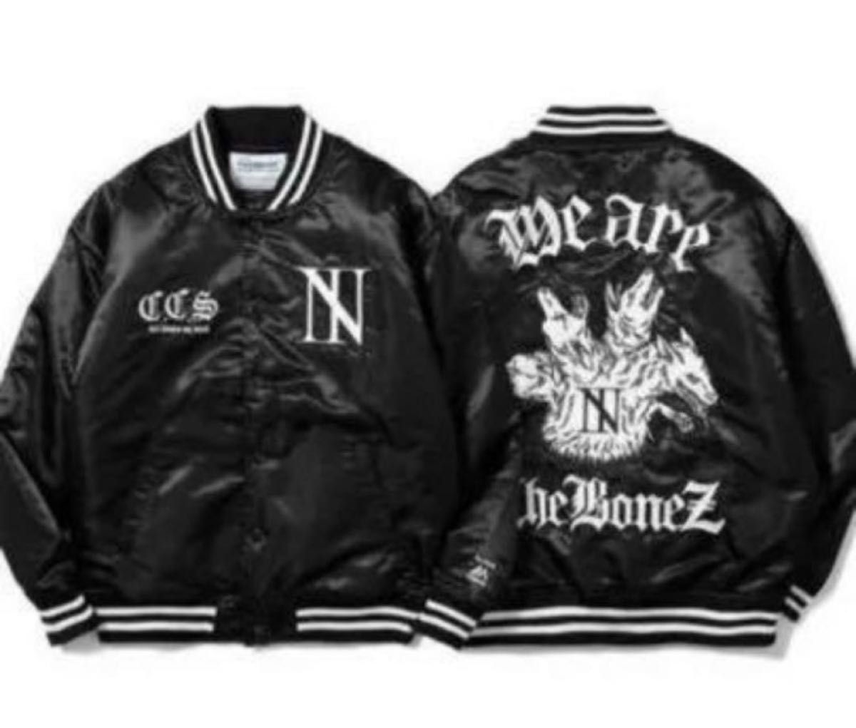 ミュージシャン The BONEZ 2021 TEAM STADIUM JACKET The BONEZ 2021 TEAM STADIUM JACKET|Yahoo!フリマ(旧PayPay