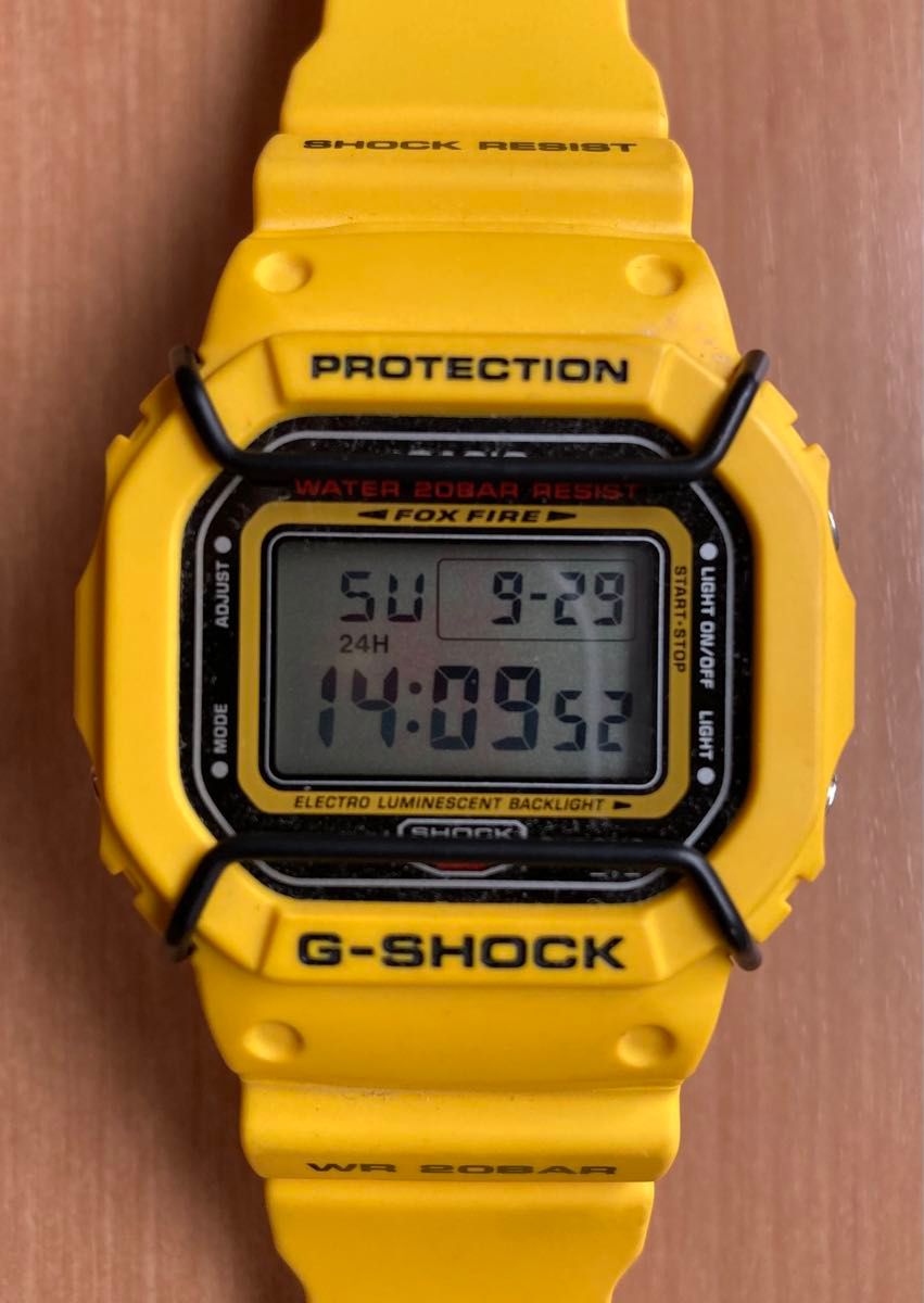 カシオ G-SHOCK DW-5600VT-9T イエロー 未使用品電池交換済 99年 カシオ G-SHOCK DW-5600VT-9T イエロー 未使用品電池交換済 99年
