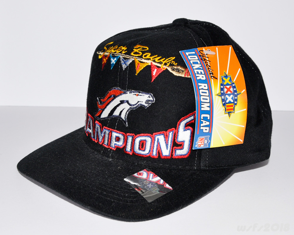 [NFL/ new goods ] no. 32 times super bowl Champion locker room cap ( Denver Bronco s)[LOGO ATHLETIC/ Logo a attrition сhick ]