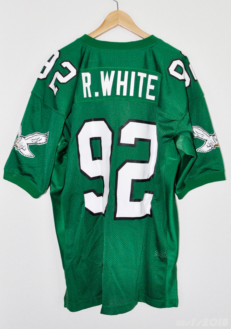 【NFL/新品】フィラデルフィアイーグルスジャージ(#92レジーホワイト)【Mitchell&Ness/ミッチェルアンドネス】Eagles Reggie White_画像2