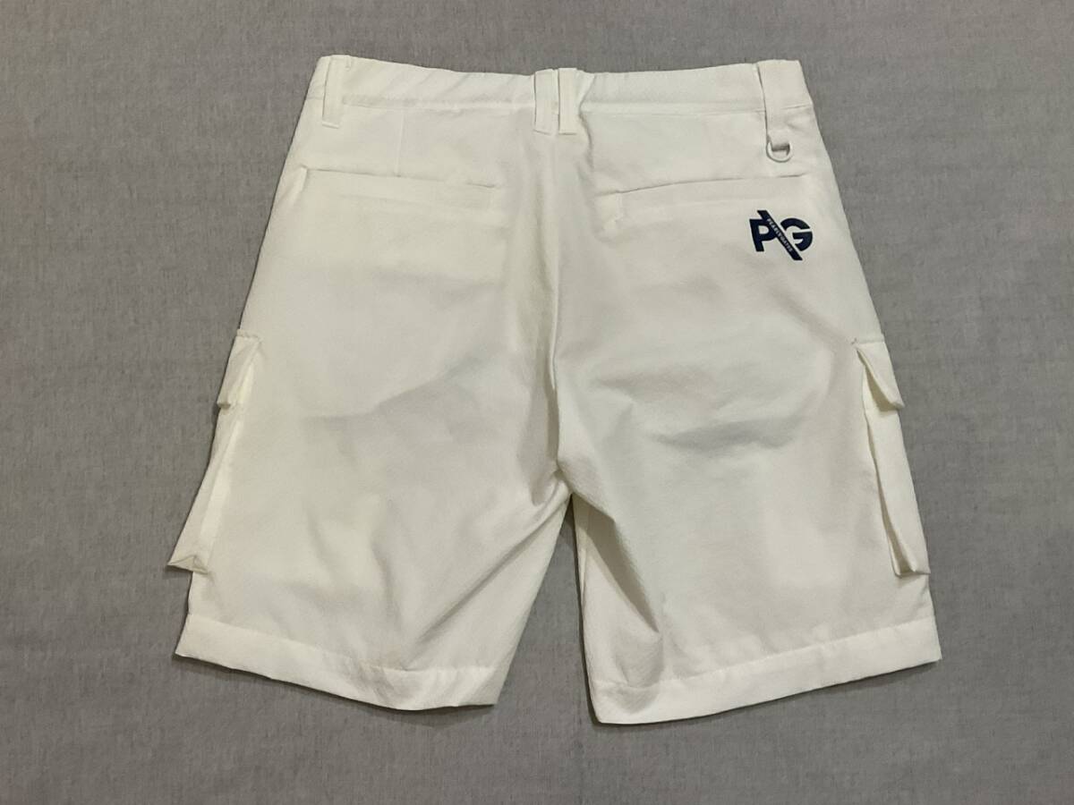 PEARLY GATES パーリーゲイツ ストレッチ ハーフパンツ 4 ホワイト PEARLY GATES / パーリーゲイツ / ナイロンタスラン ストレッチ
