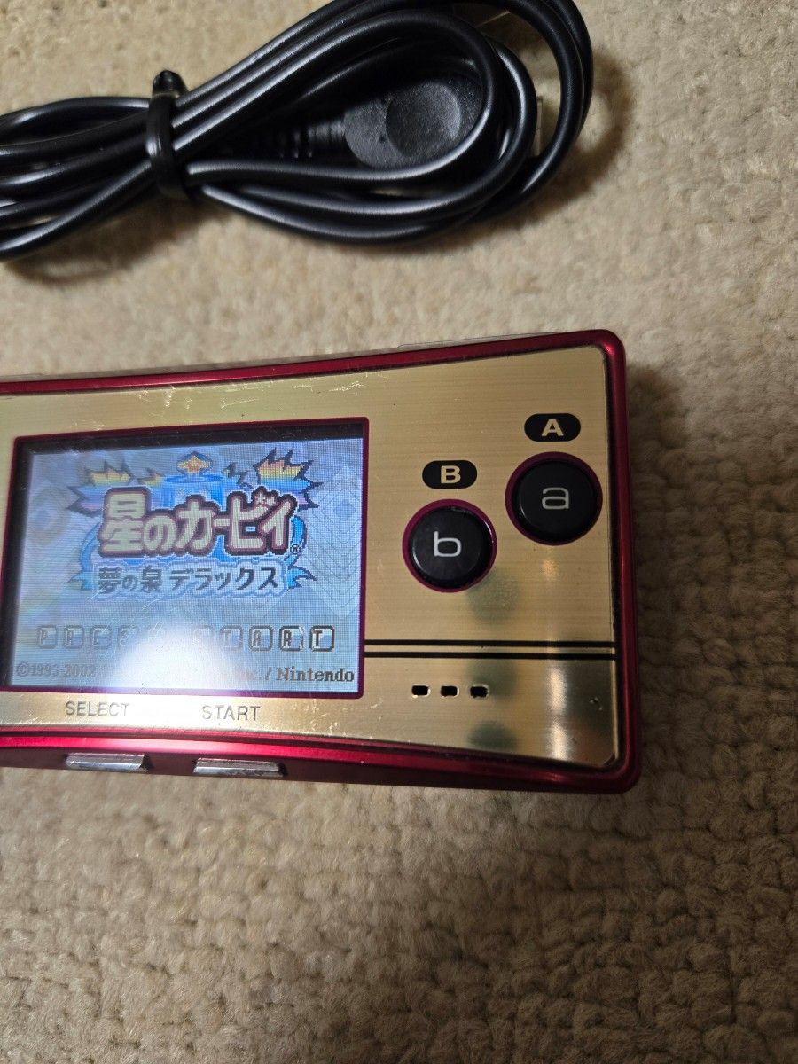 新品バッテリー交換済み ゲームボーイミクロ本体 ファミコン