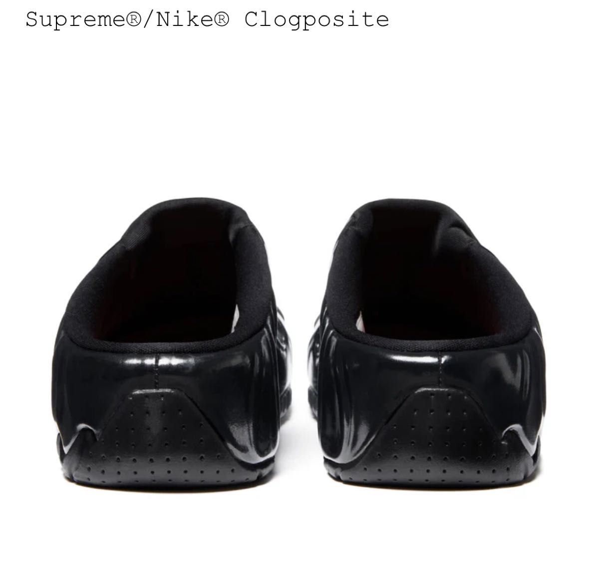 Supremeシュプリーム×NIKEナイキClogpositeクロッグポジットUS10 Supremeシュプリーム×NIKEナイキClogpositeクロッグポジットUS10
