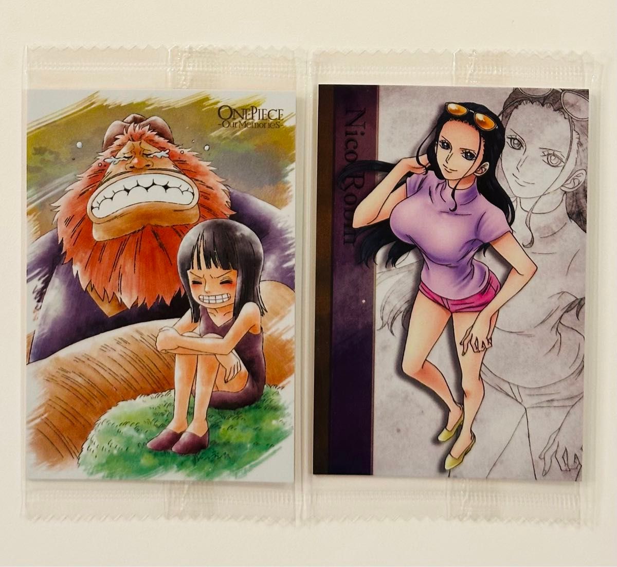 未開封品】ワンピース ウエハース カード our memories ロビン 2 未開封品】ワンピース ウエハース カード our memories ロビン 2
