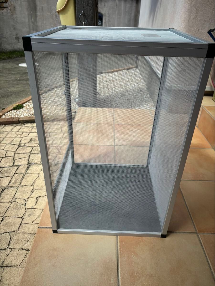 中古 42×42×66 カメレオン飼育ケージ 爬虫類 飼育ケース 中古 42×42×66 カメレオン飼育ケージ 爬虫類 飼育ケース