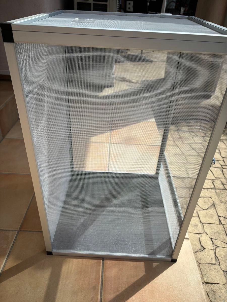 中古 42×42×66 カメレオン飼育ケージ 爬虫類 飼育ケース 中古 42×42×66 カメレオン飼育ケージ 爬虫類 飼育ケース