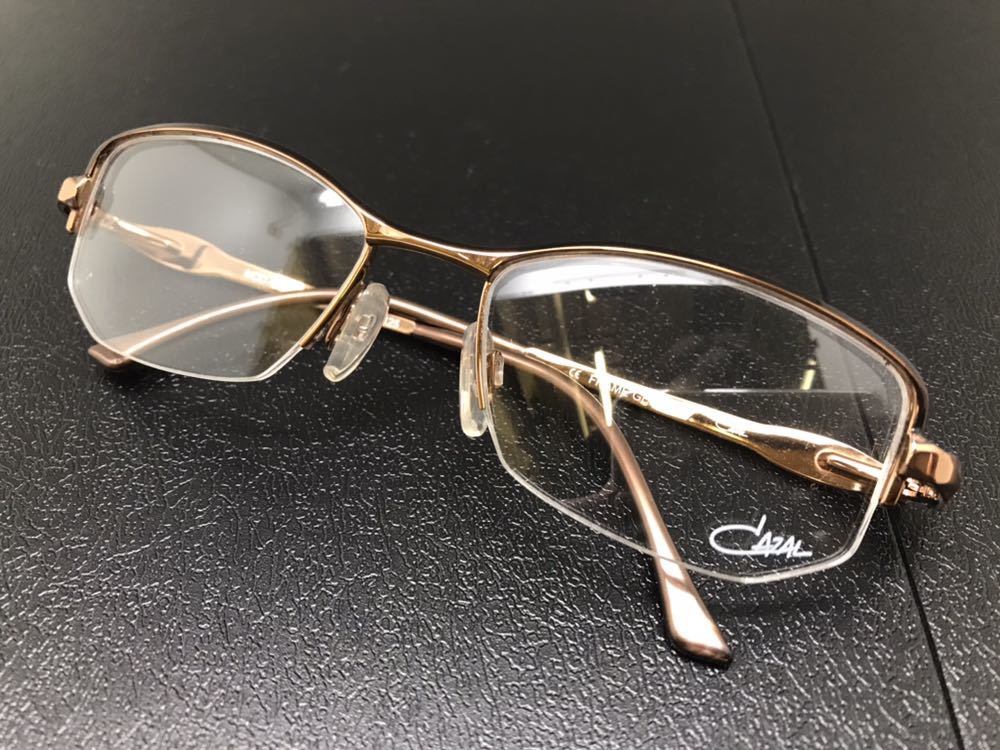 超話題新作 CAZAL カザール メガネ 眼鏡 ドイツ製 ブランド オシャレ ナイロール、ハーフリム