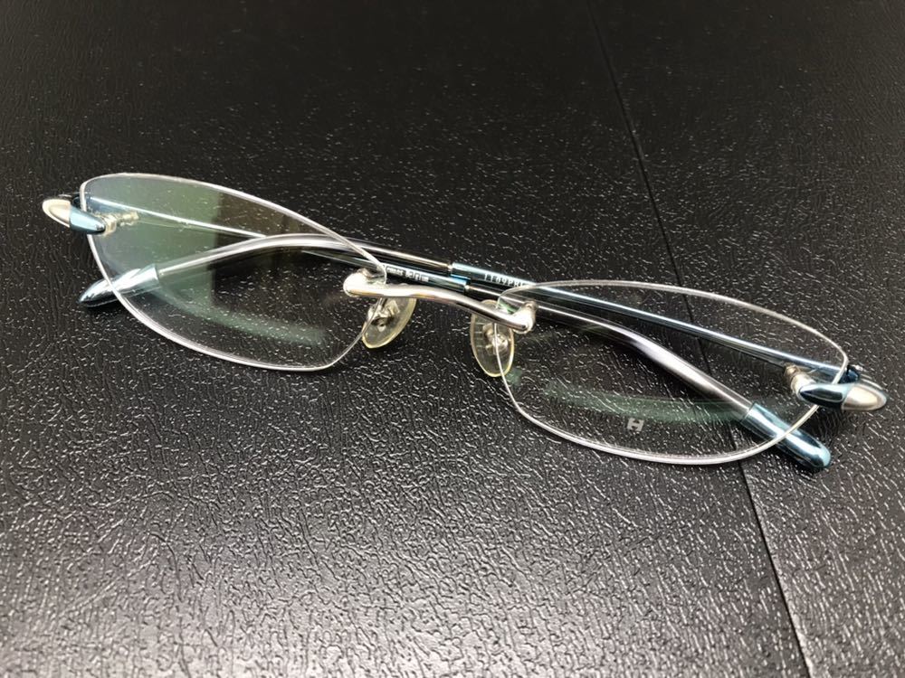 ランキングや新製品 Holemans ホールマンズ フランス製 メガネ オシャレ ブランド 眼鏡 ふち無し、ツーポイント