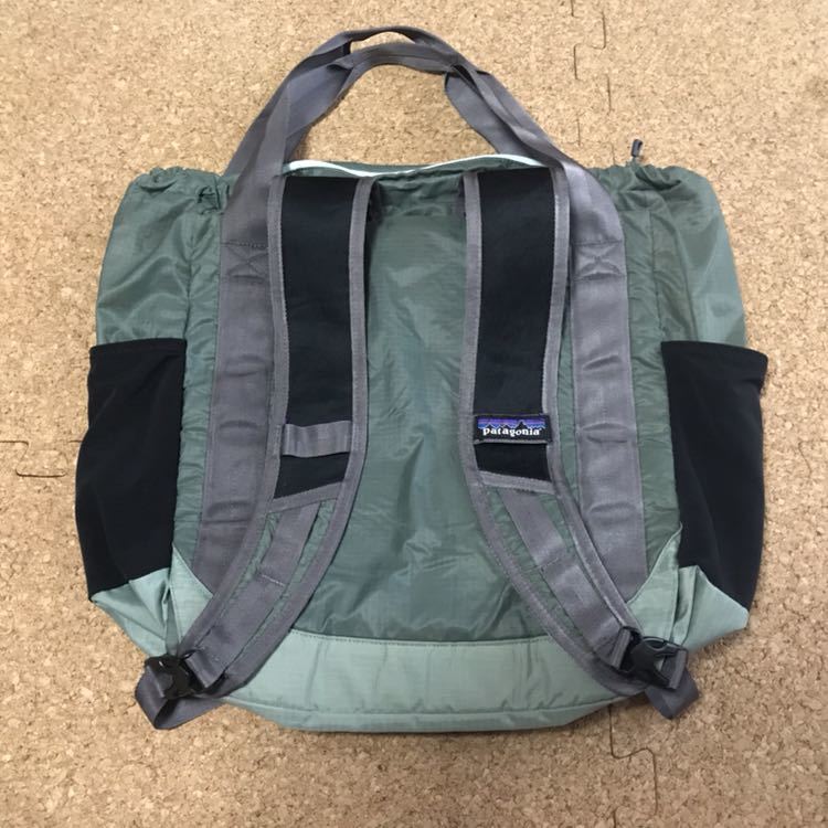 【2014年 限定カラー】patagonia ライトウェイト トラベルトート 26L (VDGS ヴァルダグリス) カーキ 廃盤 48807FA14 希少【梨花モデル】_画像6