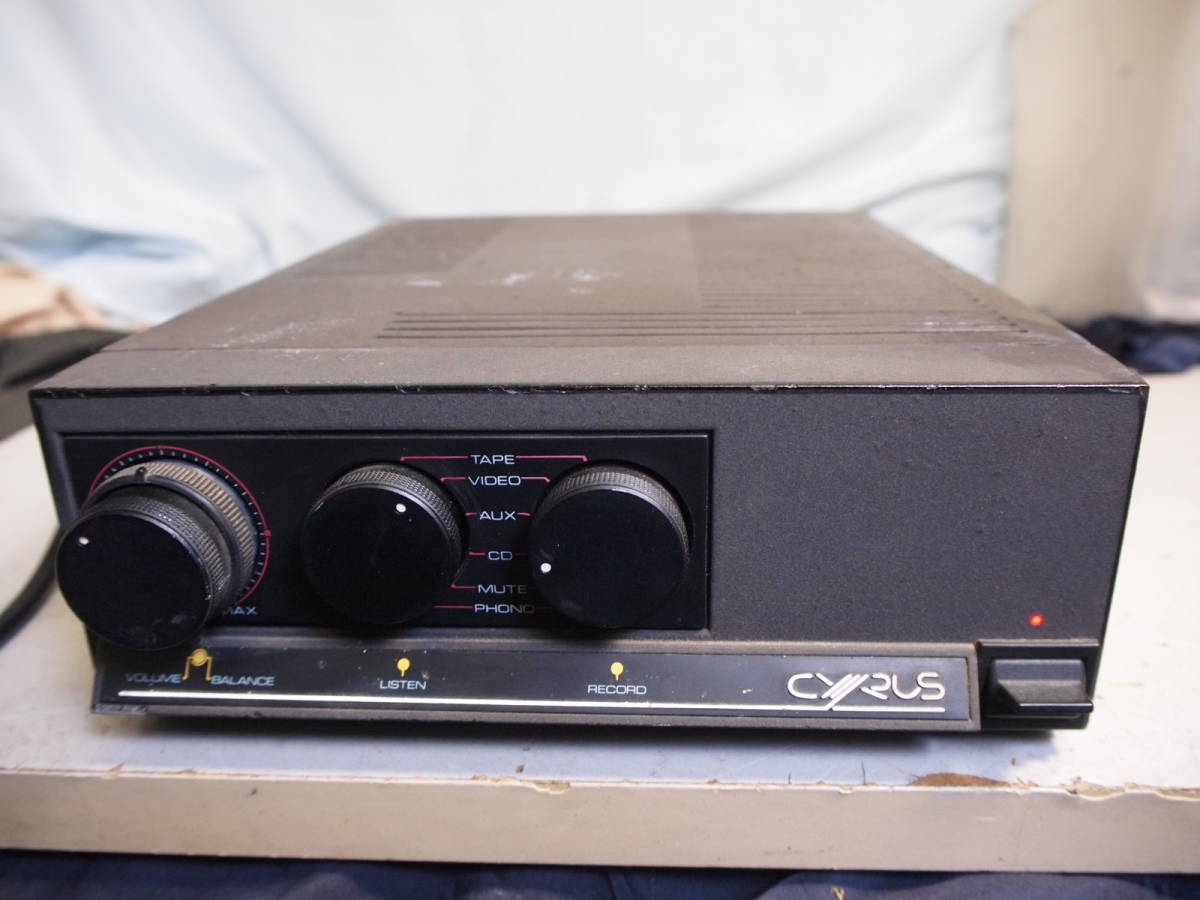  exterior Junk MM MC attaching pre-main amplifier Mission Cyrus 2 working properly goods [3 months guarantee ]90927