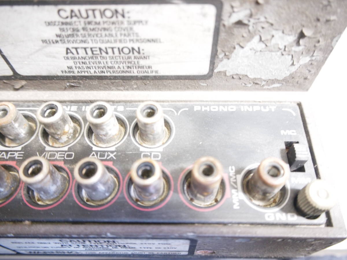  exterior Junk MM MC attaching pre-main amplifier Mission Cyrus 2 working properly goods [3 months guarantee ]90927