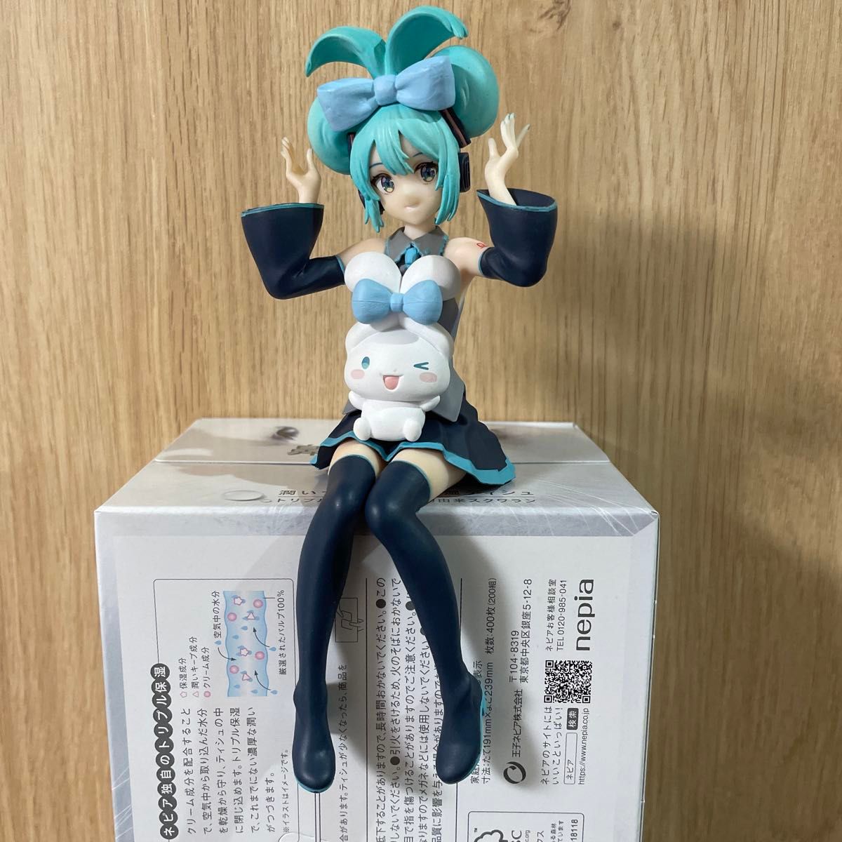 初音ミク シナモロール ちょこのせ プレミアムフィギュア 初音ミク シナモロール ちょこのせ プレミアムフィギュア