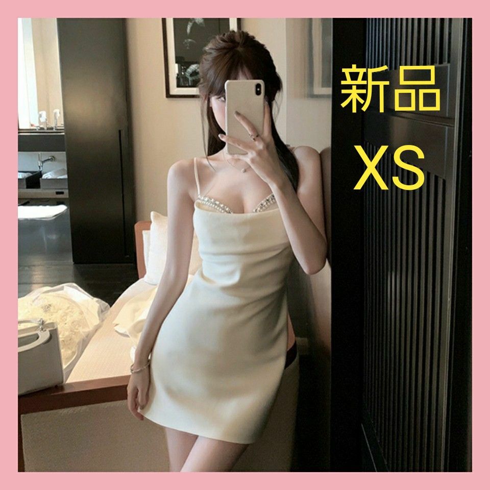 華やかさ満点 イブニングドレスミニ丈 セクシー 清楚系ドレス XS 華やかさ満点 イブニングドレスミニ丈 セクシー 清楚系ドレス XS